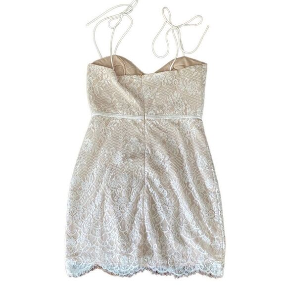 superdown Lottie Lace Bustier Dress Small - Picture 3 of 6